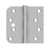 Deltana 4" x 4" x 5/8" x SQ Hinge, Handed, Ball Bearing, Security