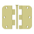 Deltana 3-1/2" x 3-1/2" x 5/8" Radius Hinge, Residential Thickness