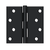 Deltana 4" x 4" Square Hinge (S44U1B-R)