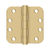 Deltana 4"x 4"x 5/8" Radius Hinge, HD, Ball Bearings