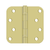 Deltana 4" x 4" x 5/8" Radius Hinge, Ball Bearings