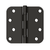 Deltana 4" x 4" x 5/8" Radius Hinge, Ball Bearings