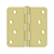 Deltana 4" x 4" x 1/4" Radius Hinge, Residential