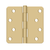 Deltana 4" x 4" x 1/4" Radius Hinge, Residential