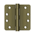 Deltana 4" x 4" x 1/4" Radius Hinge, HD
