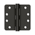 Deltana 4" x 4" x 1/4" Radius Hinge, HD