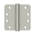 Deltana 4" x 4" x 1/4" Radius Hinge, HD, Ball Bearings