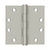Deltana 4-1/2" x 4-1/2" Square Hinges, HD