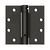 Deltana 4-1/2" x 4-1/2" Spring Hinge, UL Listed
