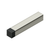 Deltana 4" Modern Square Baseboard Bumper, Solid Brass – Baseboard Stops