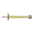 Deltana 4" Baseboard Door Bumper, Solid Brass – Baseboard Stops