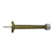 Deltana 4" Baseboard Door Bumper, Solid Brass – Baseboard Stops