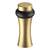 Deltana Round Universal Floor Bumper 3-1/2", Decorative, Solid Brass