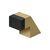 Deltana Floor Door Bumper 1-1/4", Contemporary, Solid Brass