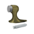 Deltana Floor Door Bumper 2-1/8", Solid Brass