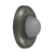 Deltana Wall Mount Convex Flush Bumper, 2-1/2" Diam.