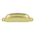 Deltana Exposed Shell Pull 4"