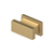 Deltana Contemporary Knob, Anvil, 3/4" x 1-1/2" x 7/8" – Knobs & Pulls