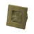 Deltana Flush Pull, Square, HD, 2-3/4" x 2-3/4", Solid Brass
