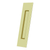 Deltana Flush Pull, Rectangular, HD, 10" x 2-1/4" x 1/2", Solid Brass