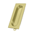 Deltana Flush Pull, Rectangle, 3-1/8" x 1-3/8" x 1/2"