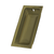 Deltana Flush Pull, Large, 3-5/8" x 1-3/4" x 1/2"