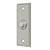 Deltana Bell Button, Rectangular with Rope Pattern