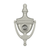 Deltana Door Knocker-Viewer, Victorian Rope
