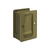 Deltana HD Pocket Lock, Adjustable, 3-1/4" x 2-1/4" Passage – Pocket Door Hardware