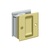 Deltana Pocket Lock, 2-1/2" x 2-3/4" Passage – Pocket Door Hardware