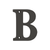Deltana 4" Residential Letter B – Letters & Numbers