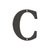 Deltana 4" Residential Letter C – Letters & Numbers