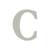 Deltana 4" Residential Letter C – Letters & Numbers