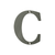 Deltana 4" Residential Letter C – Letters & Numbers