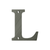 Deltana 4" Residential Letter L – Letters & Numbers