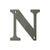 Deltana 4" Residential Letter N – Letters & Numbers
