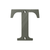 Deltana 4" Residential Letter T – Letters & Numbers