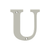 Deltana 4" Residential Letter U – Letters & Numbers