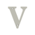 Deltana 4" Residential Letter V – Letters & Numbers