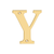 Deltana 4" Residential Letter Y – Letters & Numbers