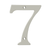 Deltana 6" Numbers, Solid Brass