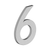 Deltana 4" Number 6, B Series With Risers, Stainless Steel