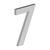 Deltana 4" Number 7, B Series With Risers, Stainless Steel
