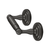 Deltana Toilet Paper Holder, Double Post, R-Series