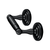 Deltana Toilet Paper Holder, Double Post, R-Series