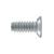 Deltana Machine Screw, Steel, #9 x 1/2"