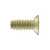 Deltana Machine Screw, Steel, #9 x 1/2"
