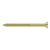 Deltana Wood Screw, Steel, #10 x 2-1/2"