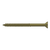 Deltana Wood Screw, Steel, #10 x 2-1/2"
