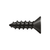 Deltana Wood Screw, Steel, #12 x 3/4"